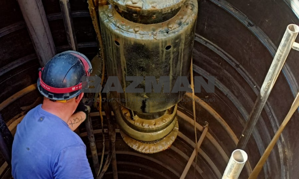 Афипский НПЗ КНС (Насосы и ШУ в взрывозащищенном корпусе)