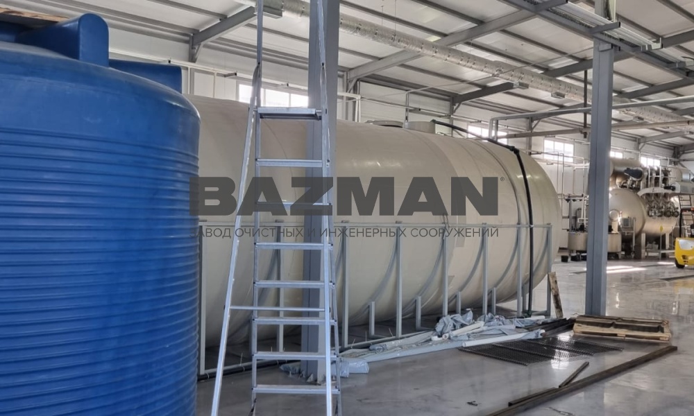 Накопительная емкость наземная ПП Производство тканей Ростовская область г. Аксай