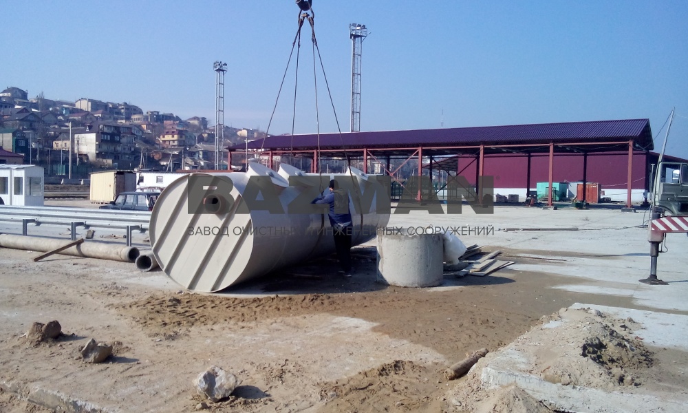 Ливневые очистные сооружения ЛОС ПП Объект г. Махачкала