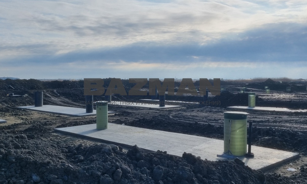 ЛОС 600 литров/секунду Объект Индустриальный парк Энем, система очистки ливневого стока производительностью 600 лит/сек